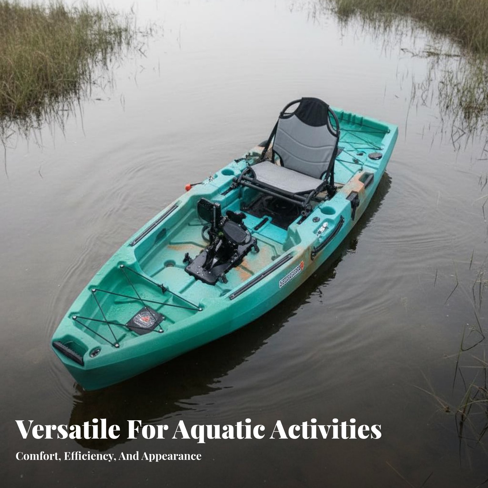 Fishing Boat Inflatable - Pedal Drive Fishing Boat Foldable Inflatable