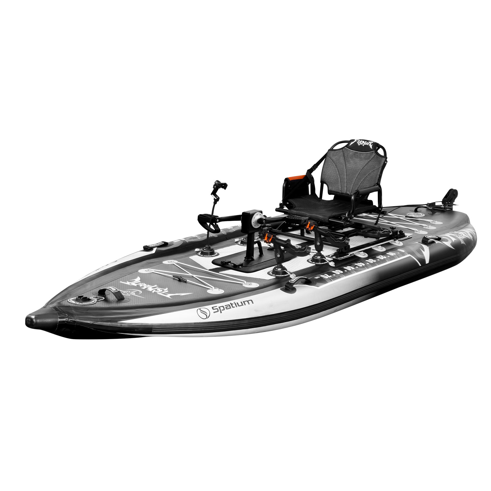Fishing Boat Inflatable - Spatium Pedal Kayak Inflatable Fishing Kayak