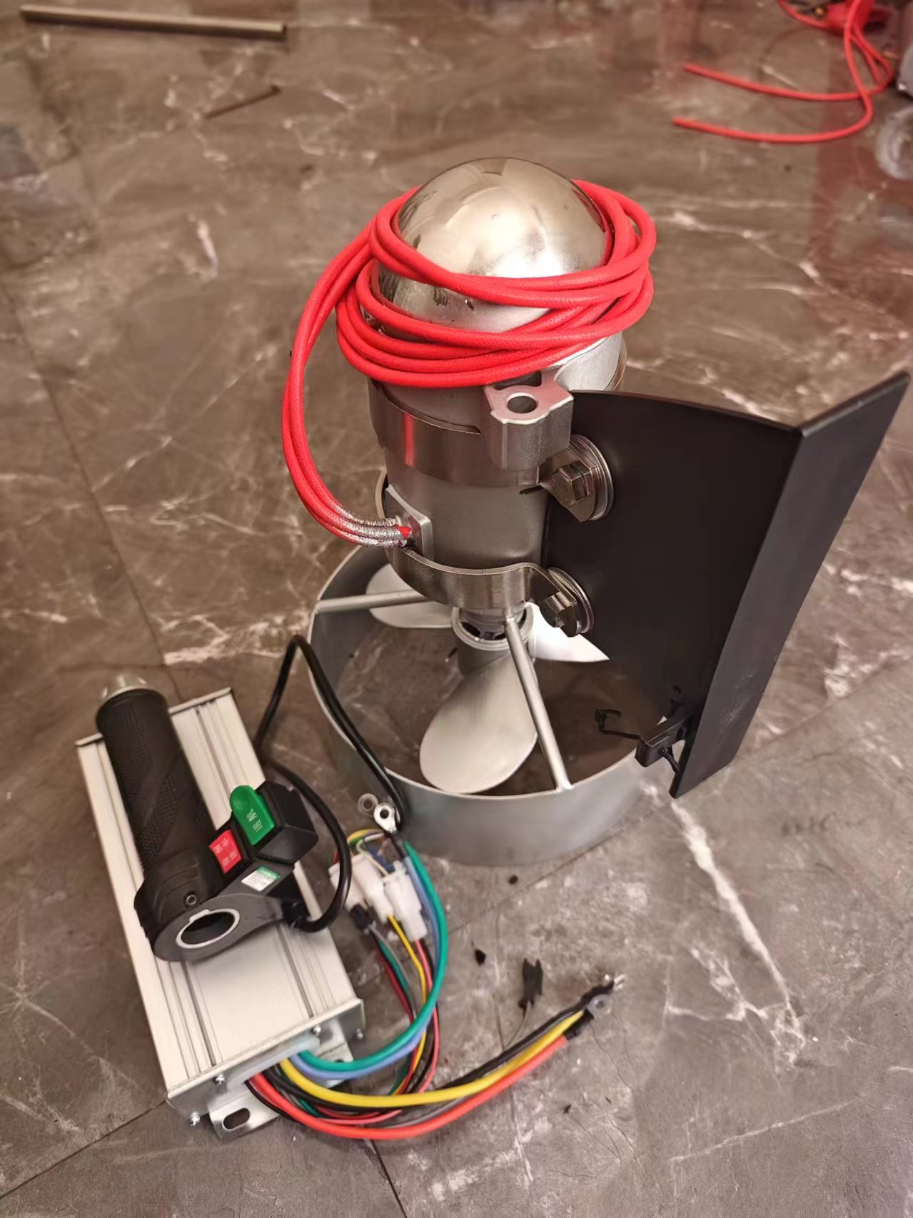 Waterproof Brushless Electric  - đánh giá và giá Fishing Boat Paddle