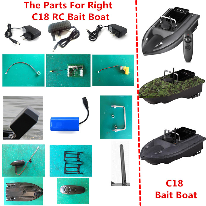 C18 Remote Control RC Fish Fin - đánh giá và giá Fishing Boat Cover