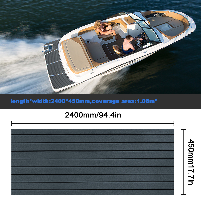 2400*450mm Eva Foam Faux Teak  - đánh giá và giá Fishing Boat Fiberglass