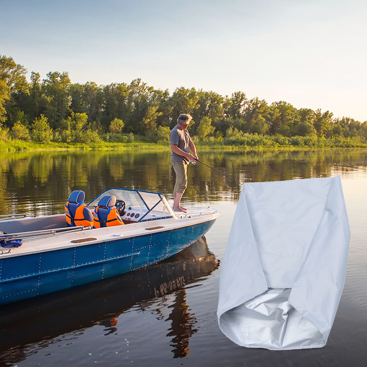 Universal Boat Seat Cover 210D - đánh giá và giá Fishing Boat Seat